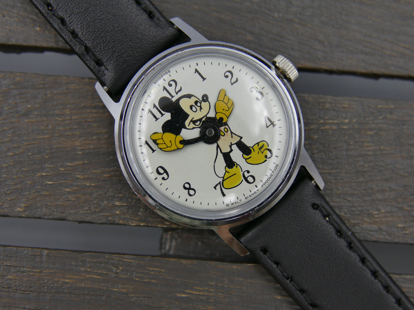 60s Vintage watch Timex Disney Mickey Mouse manual wind Pop Culture