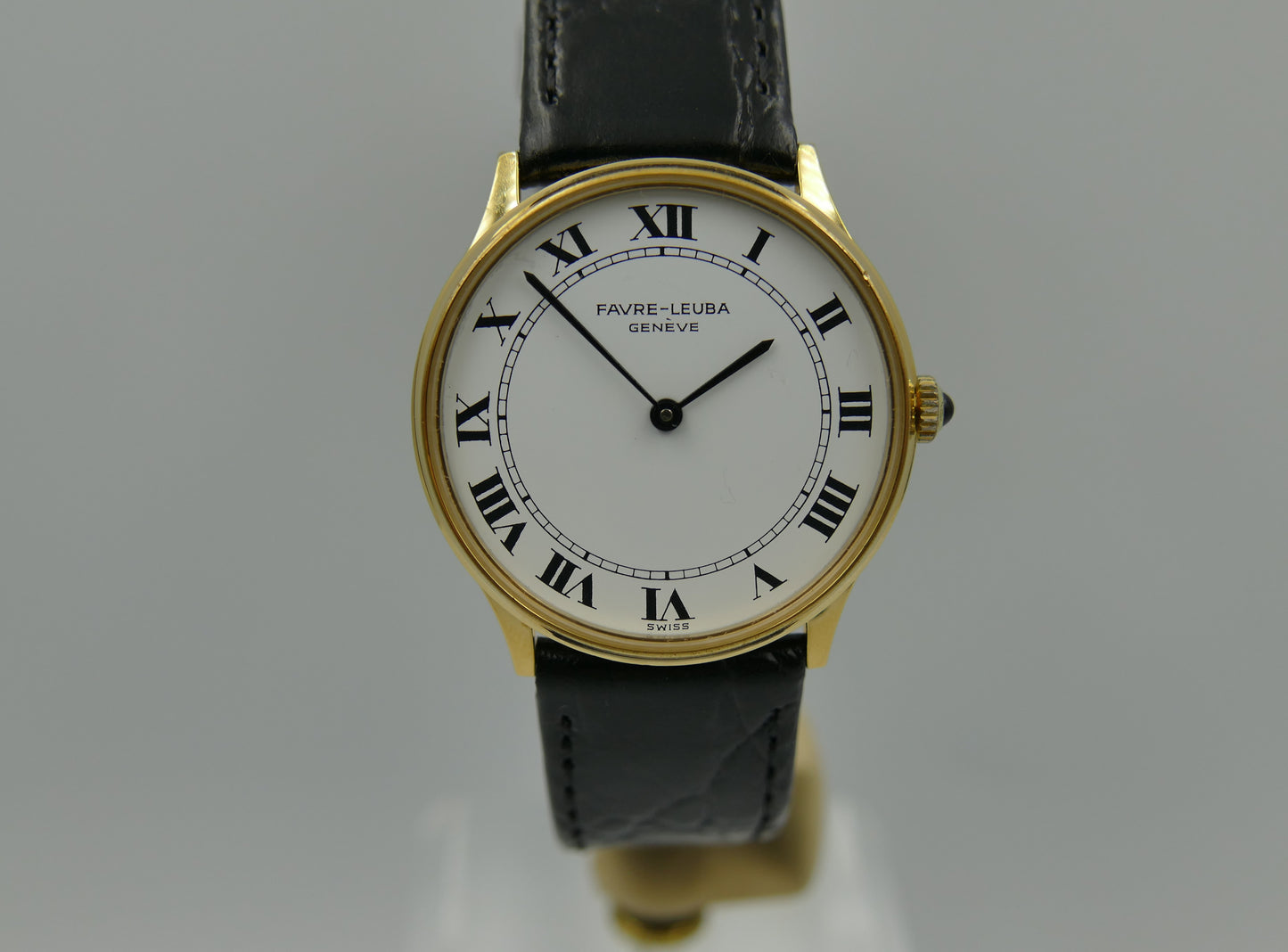 Vintage watch mens Favre Leuba ref. 3763-51 Ultra-Thin Peseux 7040