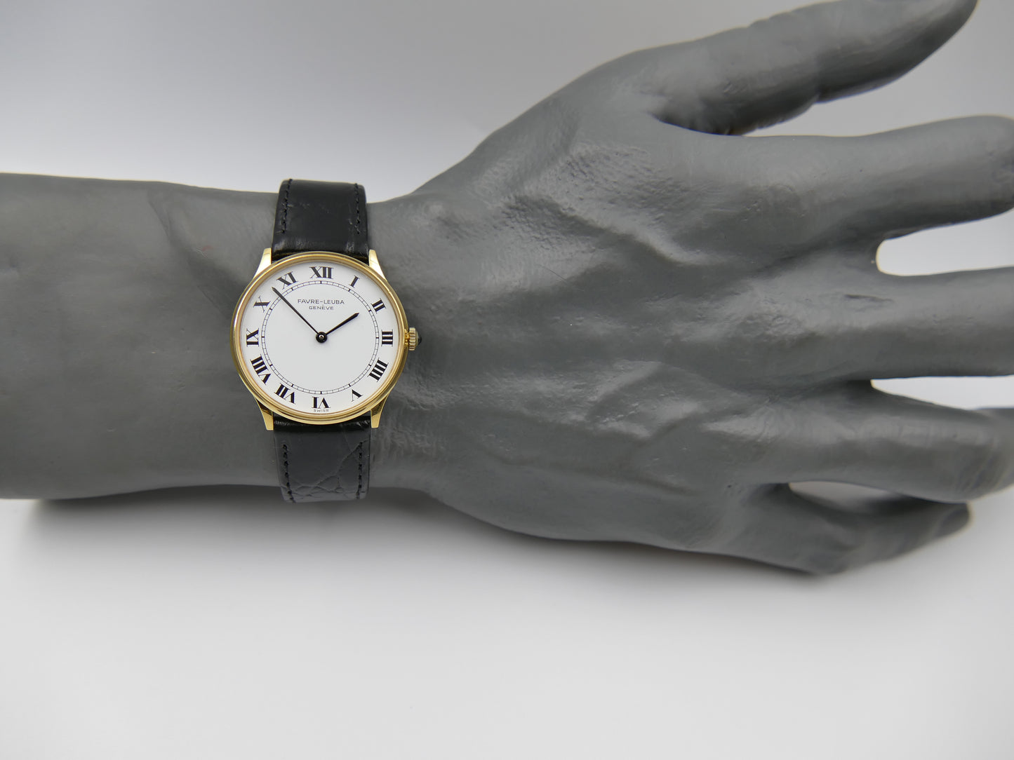 Vintage watch mens Favre Leuba ref. 3763-51 Ultra-Thin Peseux 7040