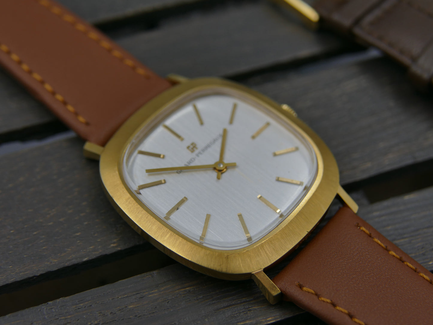 60s vintage watch mens Girard Perregaux ref 9692 PF hand wind 091-797 TV mint