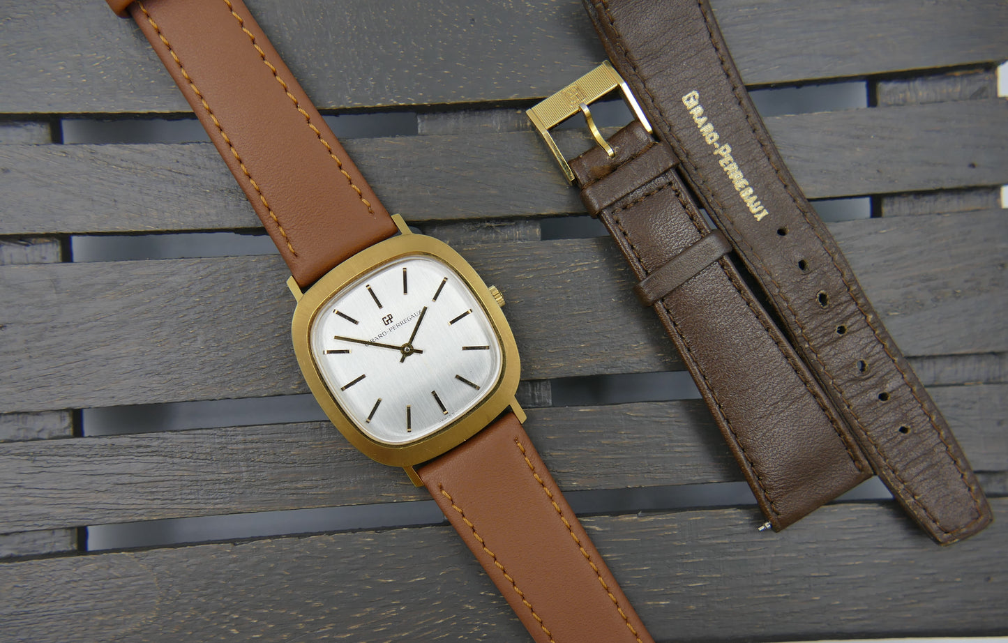 60s vintage watch mens Girard Perregaux ref 9692 PF hand wind 091-797 TV mint