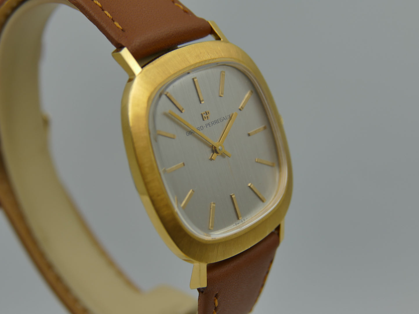 60s vintage watch mens Girard Perregaux ref 9692 PF hand wind 091-797 TV mint