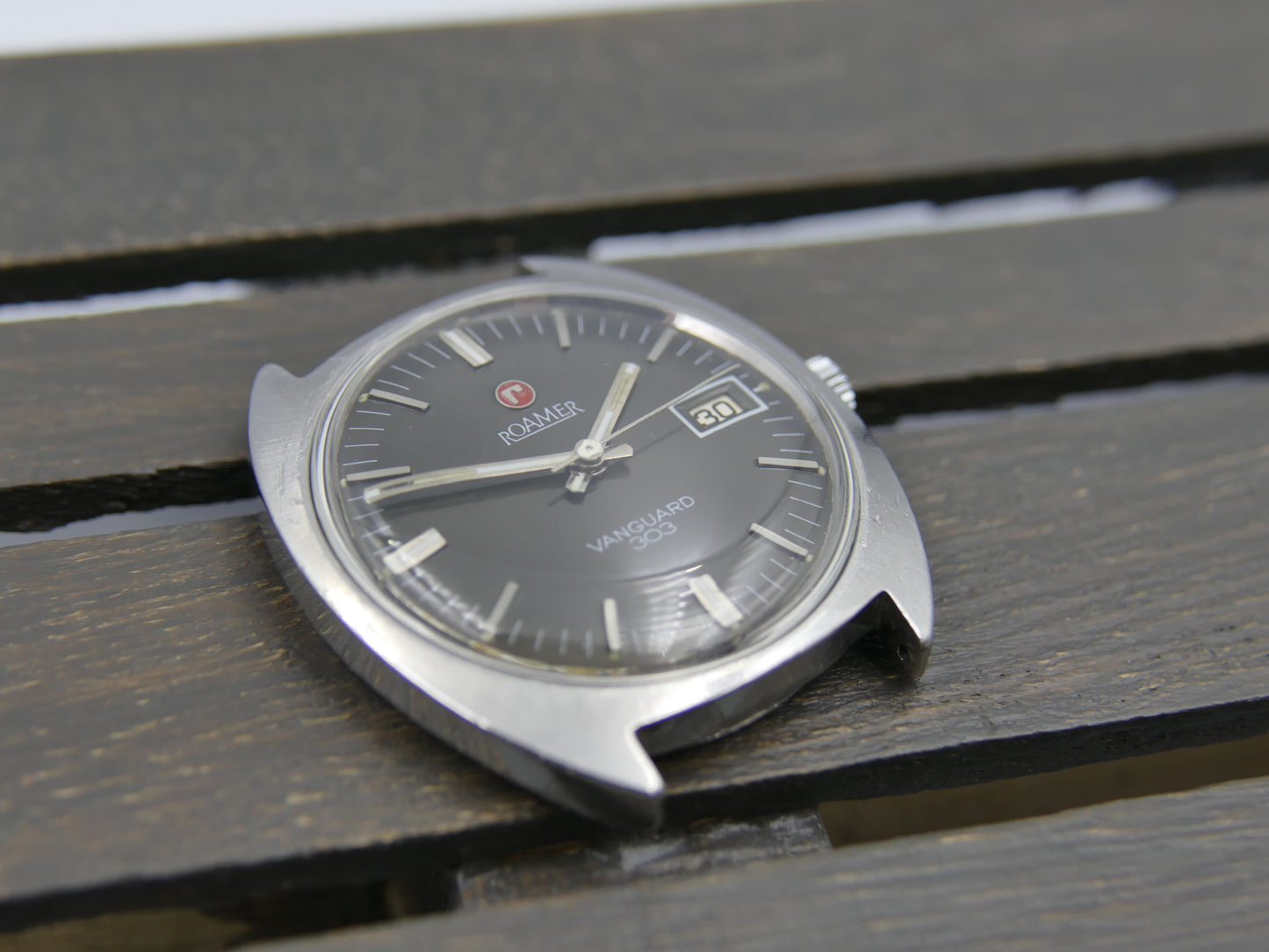 70s vintage watch Roamer Vanguard 303 MST 802 mod 802-5120.303