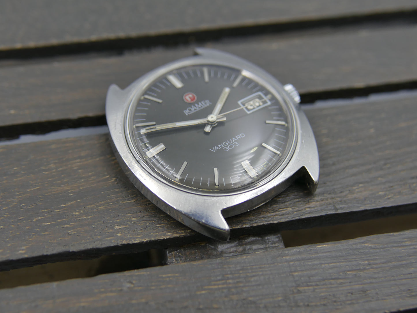 70s vintage watch Roamer Vanguard 303 MST 802 mod 802-5120.303