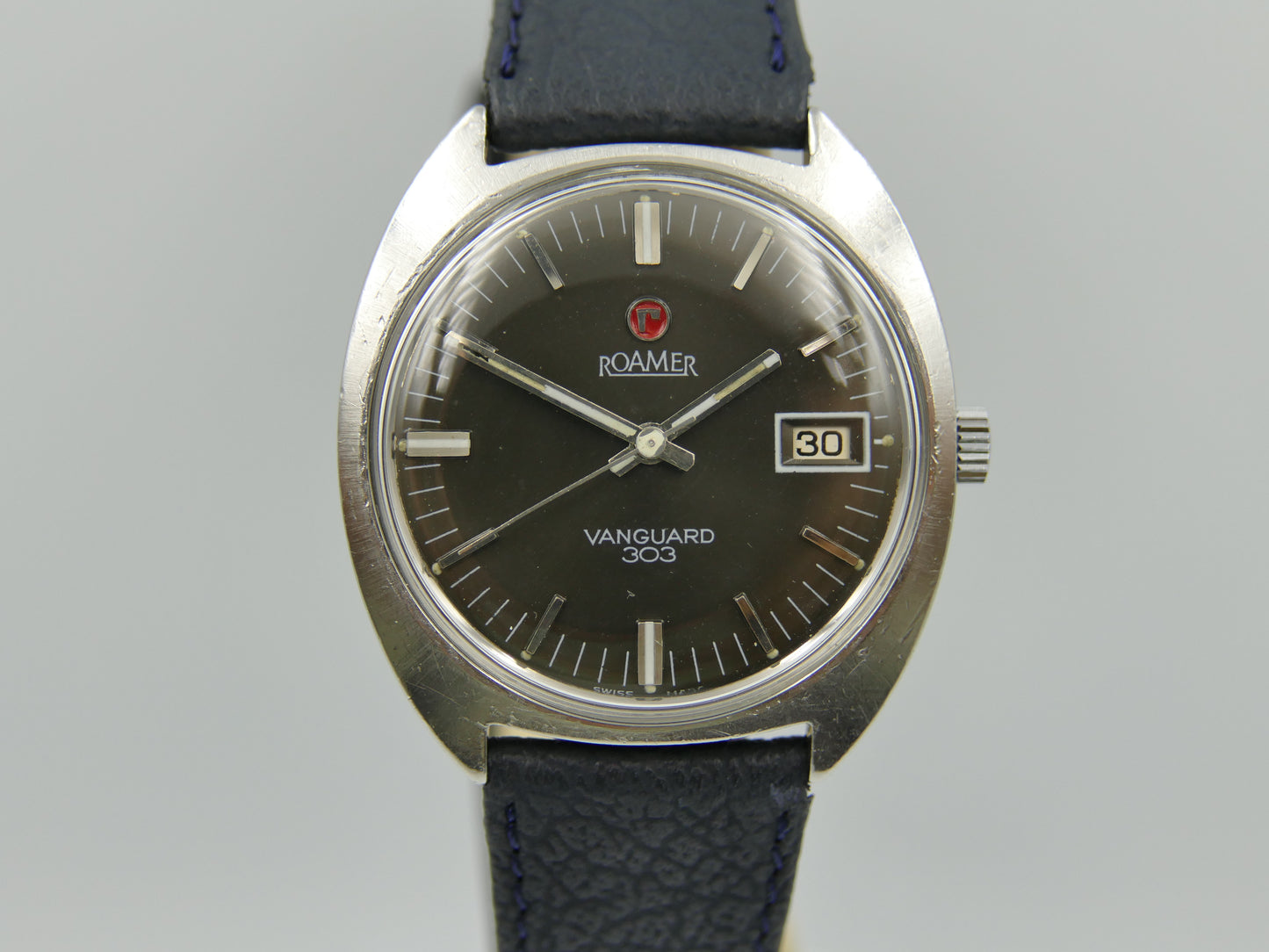 70s vintage watch Roamer Vanguard 303 MST 802 mod 802-5120.303