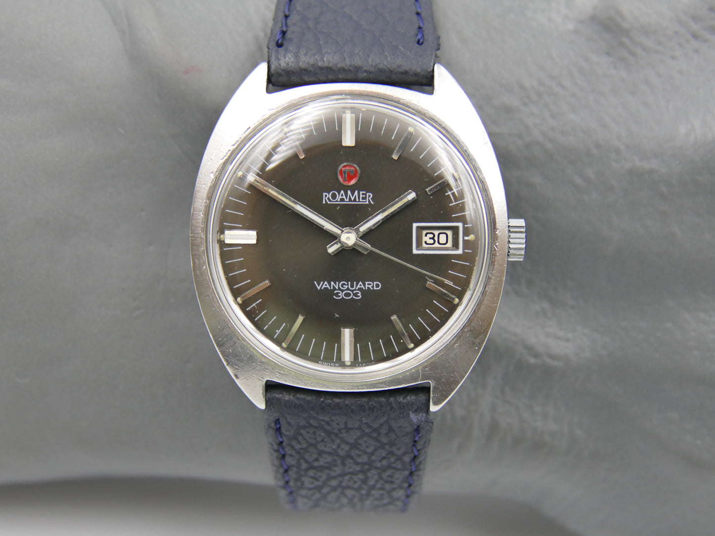 70s vintage watch Roamer Vanguard 303 MST 802 mod 802-5120.303