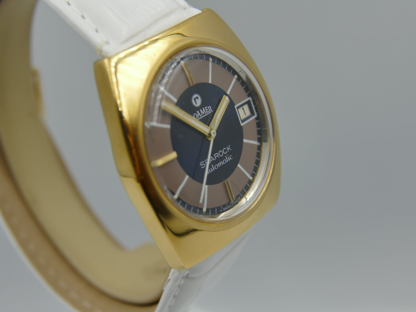 70s vintage watch mens Roamer Searock automatic MST 471 serviced