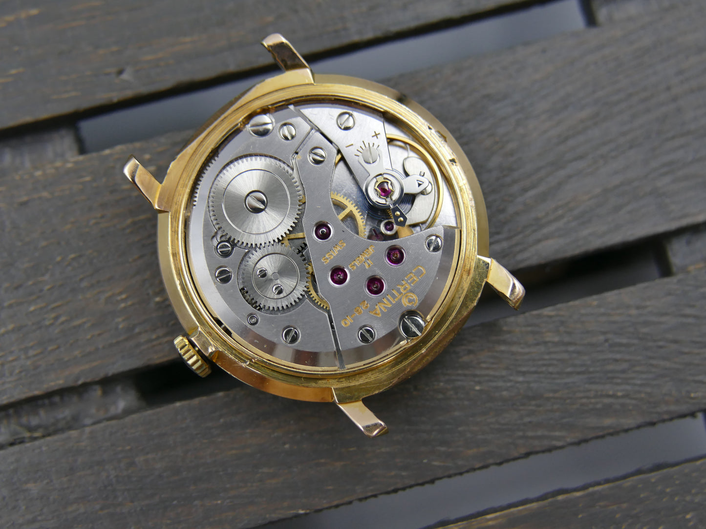 60s vintage watch mens Certina ref 7004 200 hand wind Cal. 28-10 de 1968