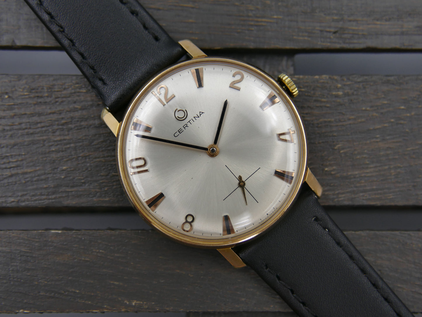 60s vintage watch mens Certina ref 7004 200 hand wind Cal. 28-10 de 1968