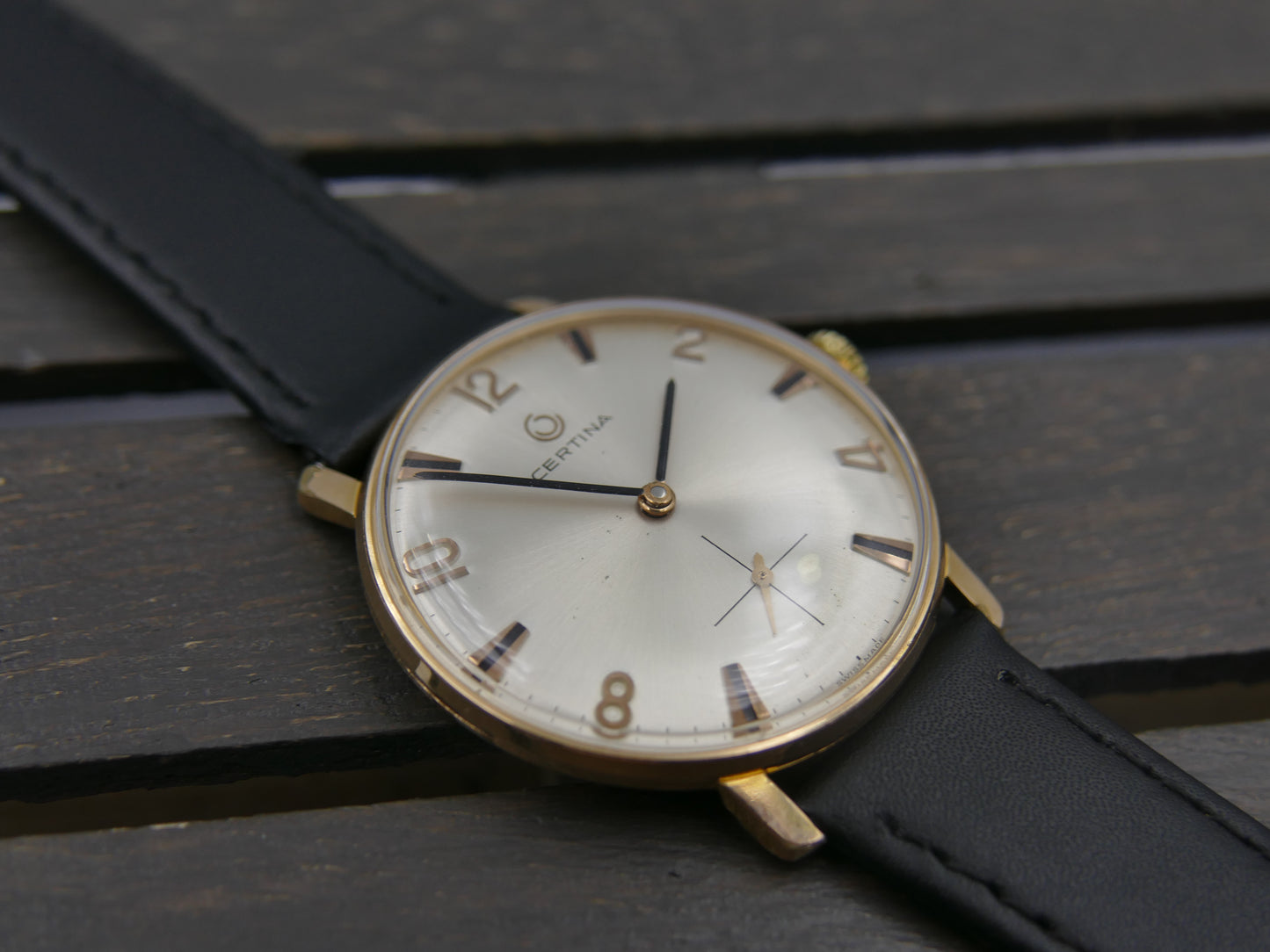60s vintage watch mens Certina ref 7004 200 hand wind Cal. 28-10 de 1968