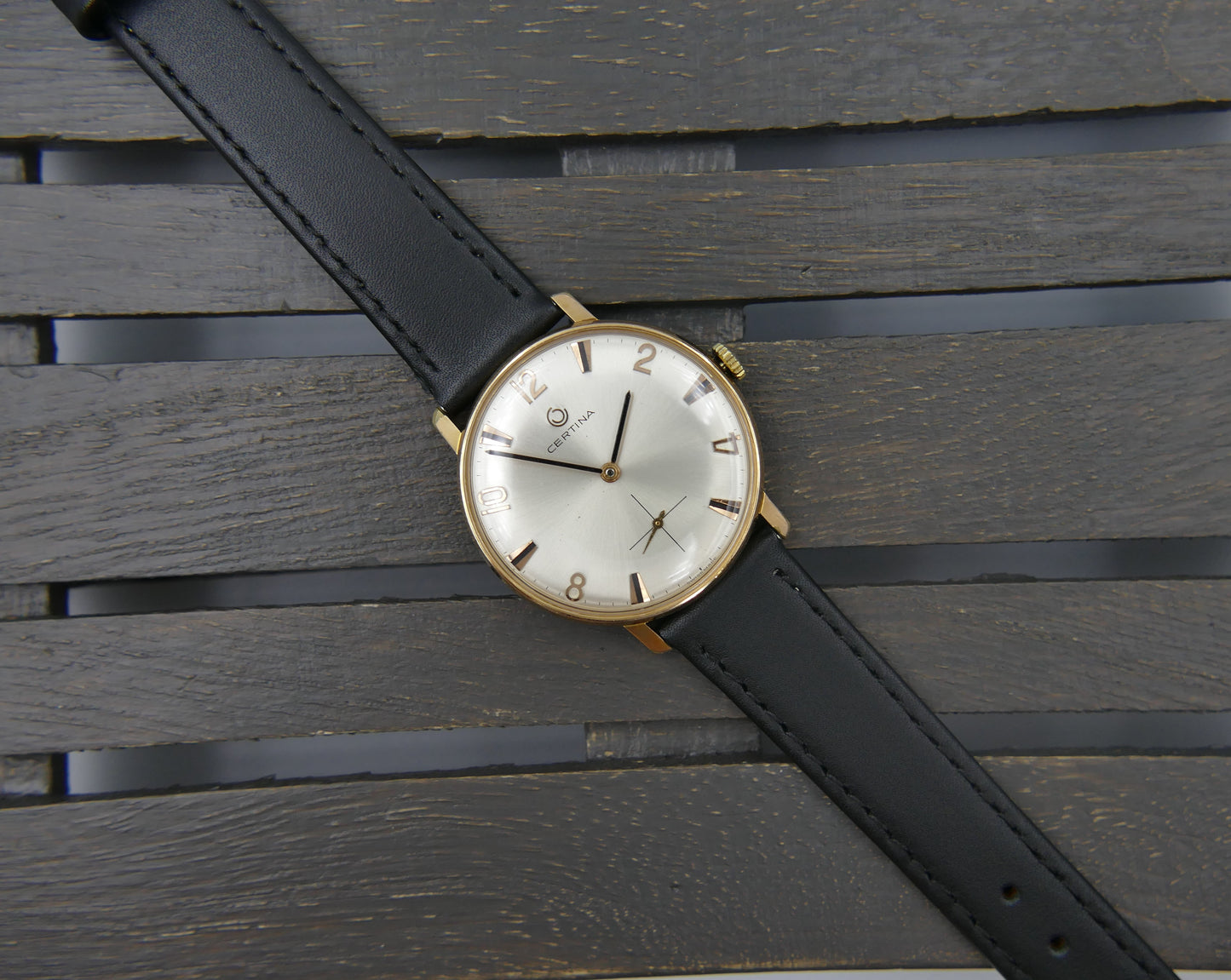 60s vintage watch mens Certina ref 7004 200 hand wind Cal. 28-10 de 1968