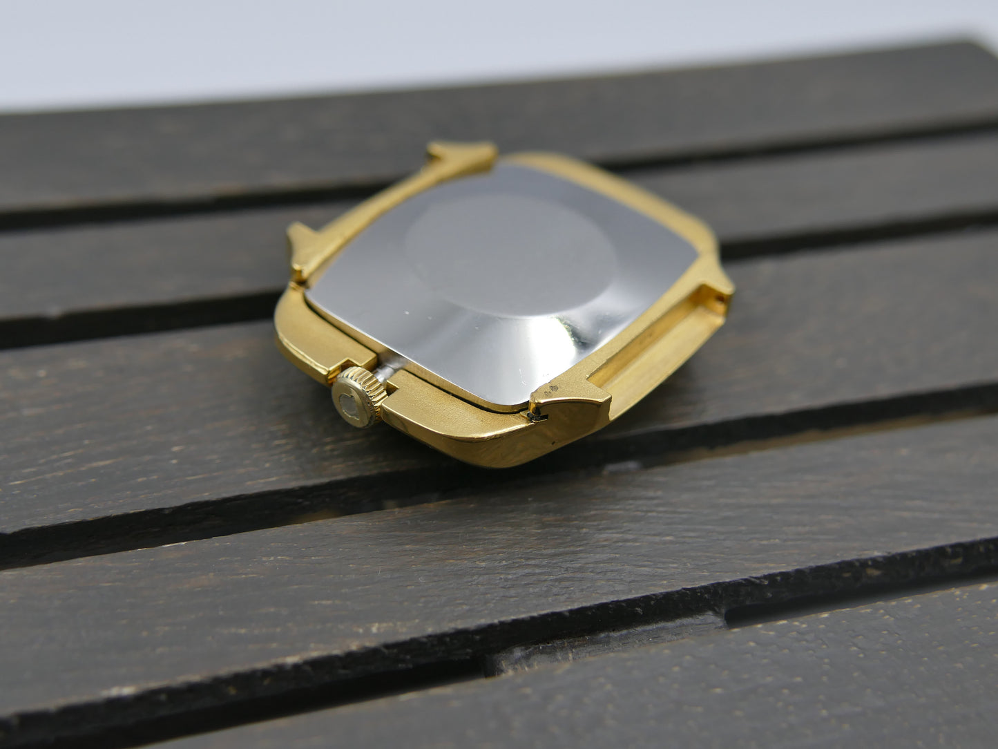 70s vintage watch mens Omega Geneve 166.0123 jumbo TV Automatic Cal.1481 Willy Loertscher