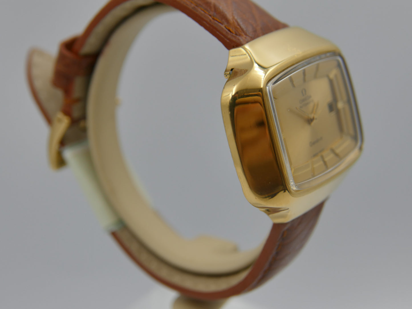 70s vintage watch mens Omega Geneve 166.0123 jumbo TV Automatic Cal.1481 Willy Loertscher