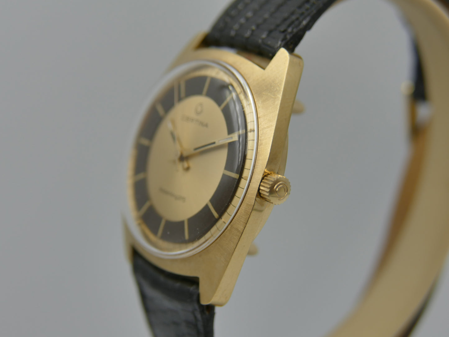 70s vintage watch mens Certina Waterking 215 ref. 5201.275 hand wind cal. 25-66 bullseye