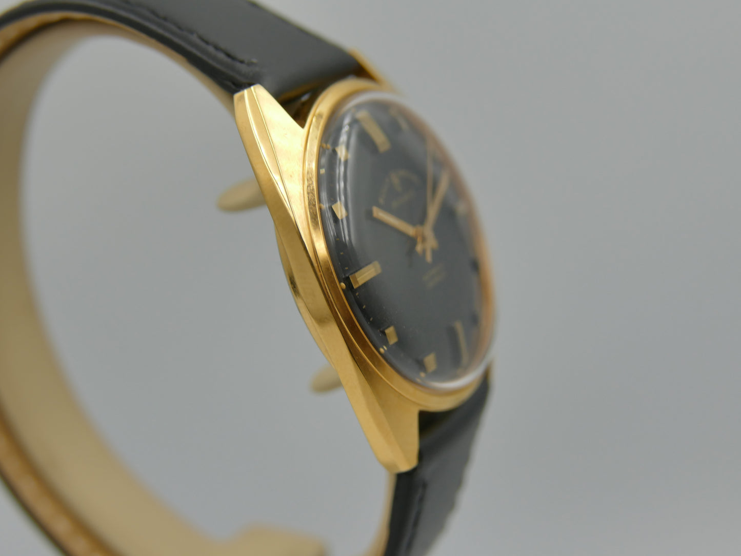 60s vintage watch mens Sully Special Automatic ETA 2451 - 25J Black Dial