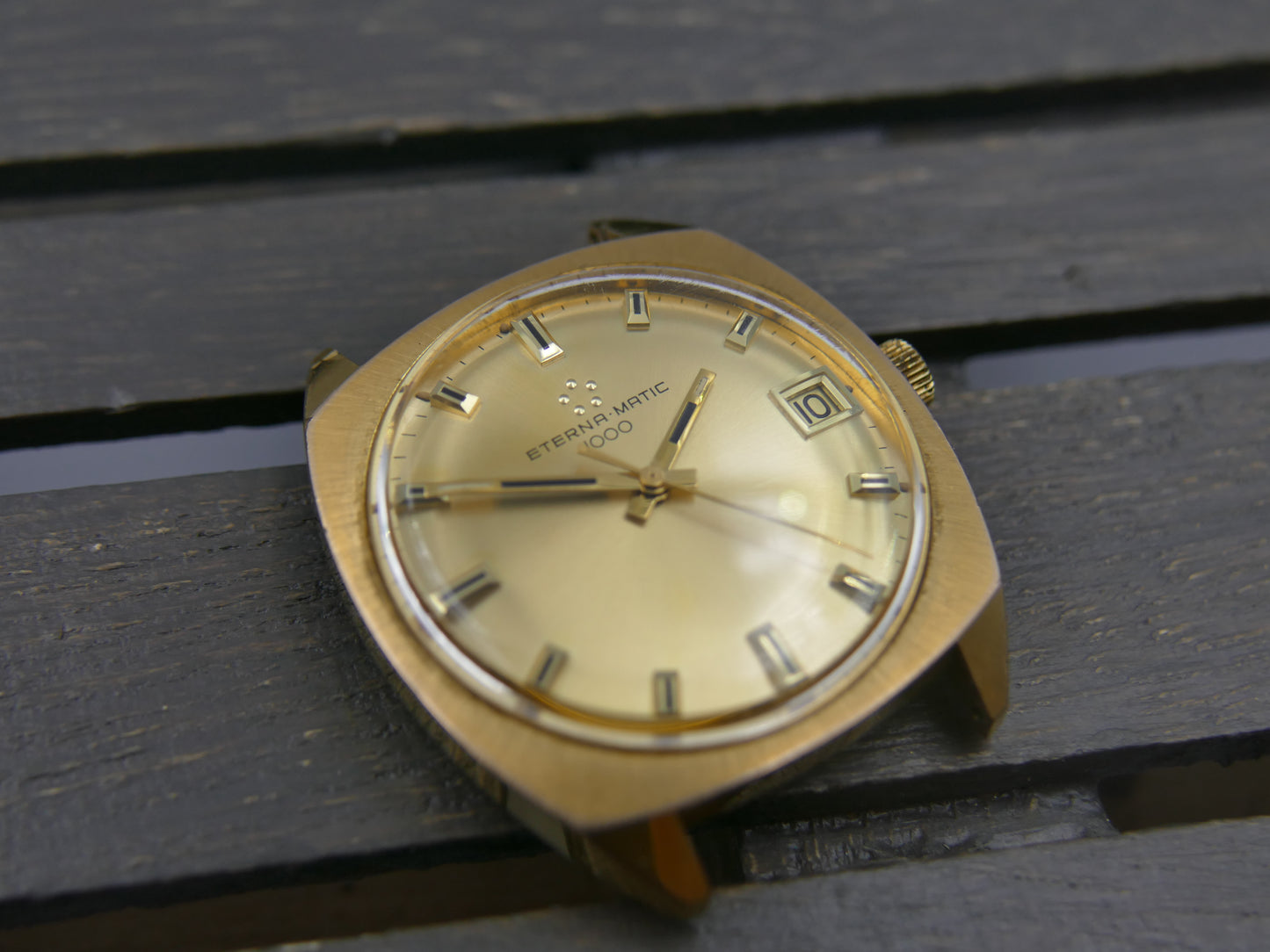 60s vintage watch mens Eterna Matic 1000 ref 110T automatic