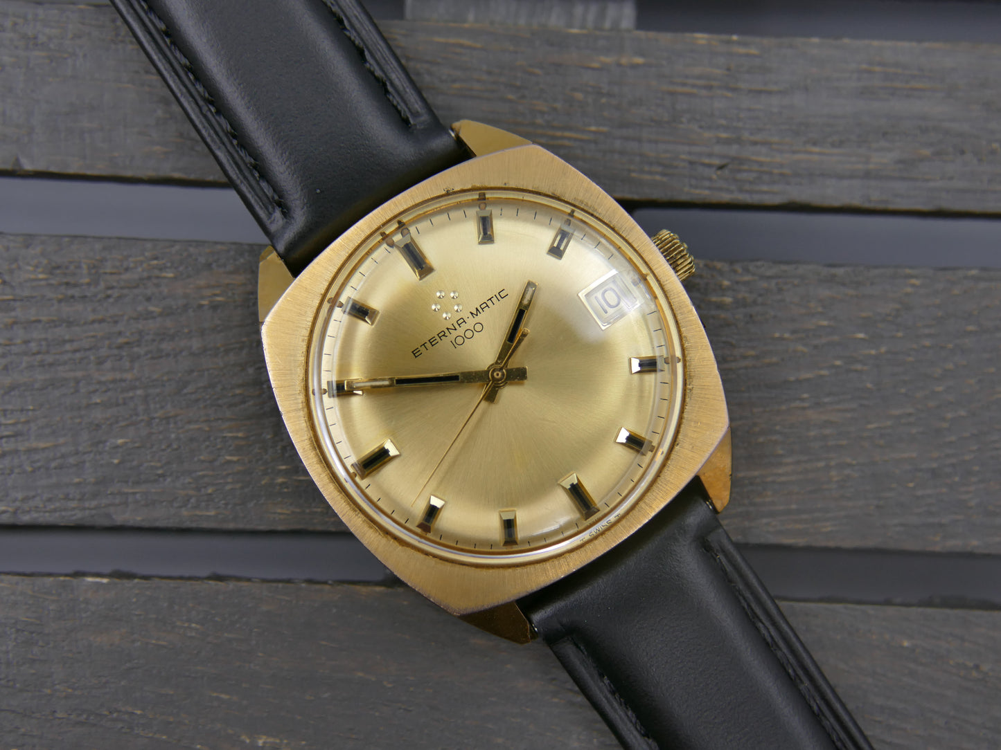 60s vintage watch mens Eterna Matic 1000 ref 110T automatic