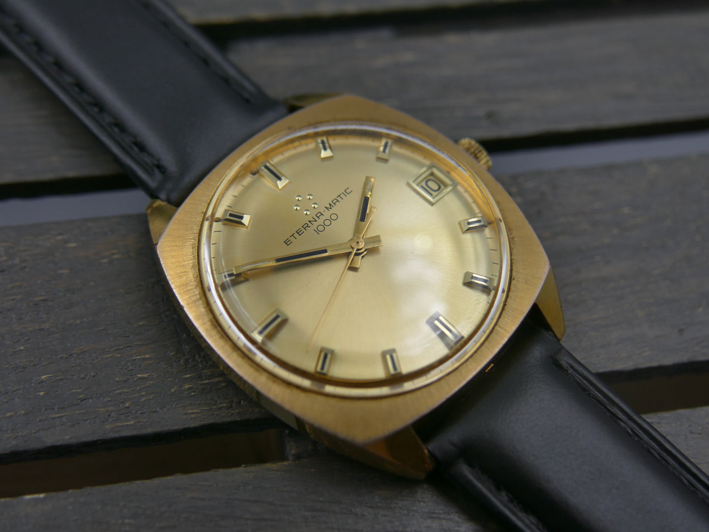 60s vintage watch mens Eterna Matic 1000 ref 110T automatic
