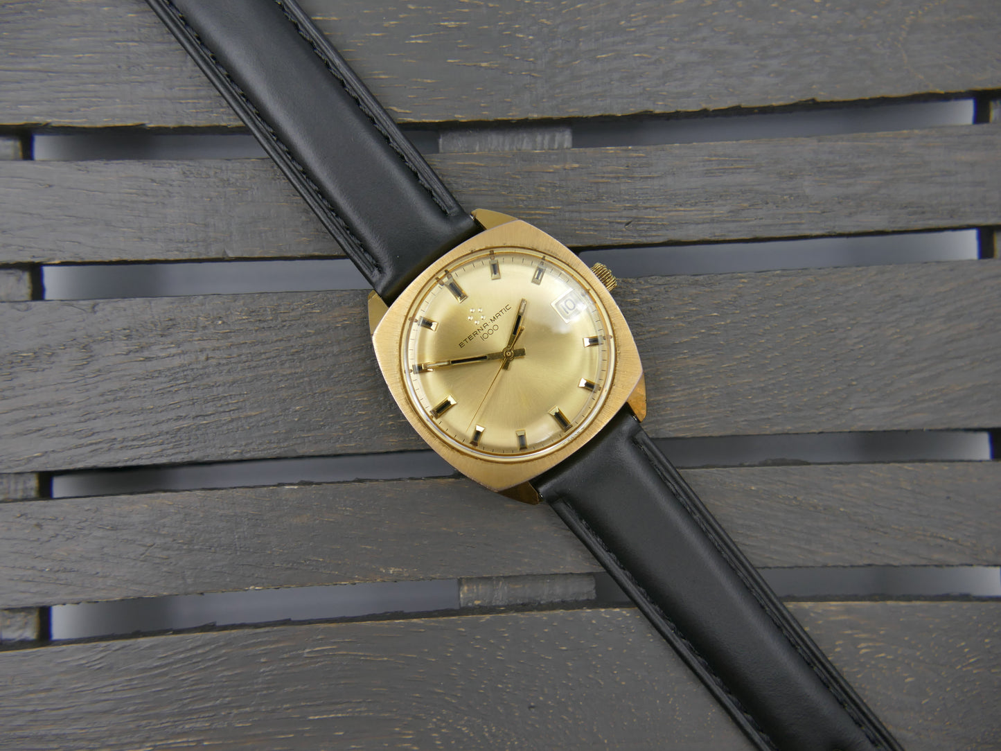 60s vintage watch mens Eterna Matic 1000 ref 110T automatic