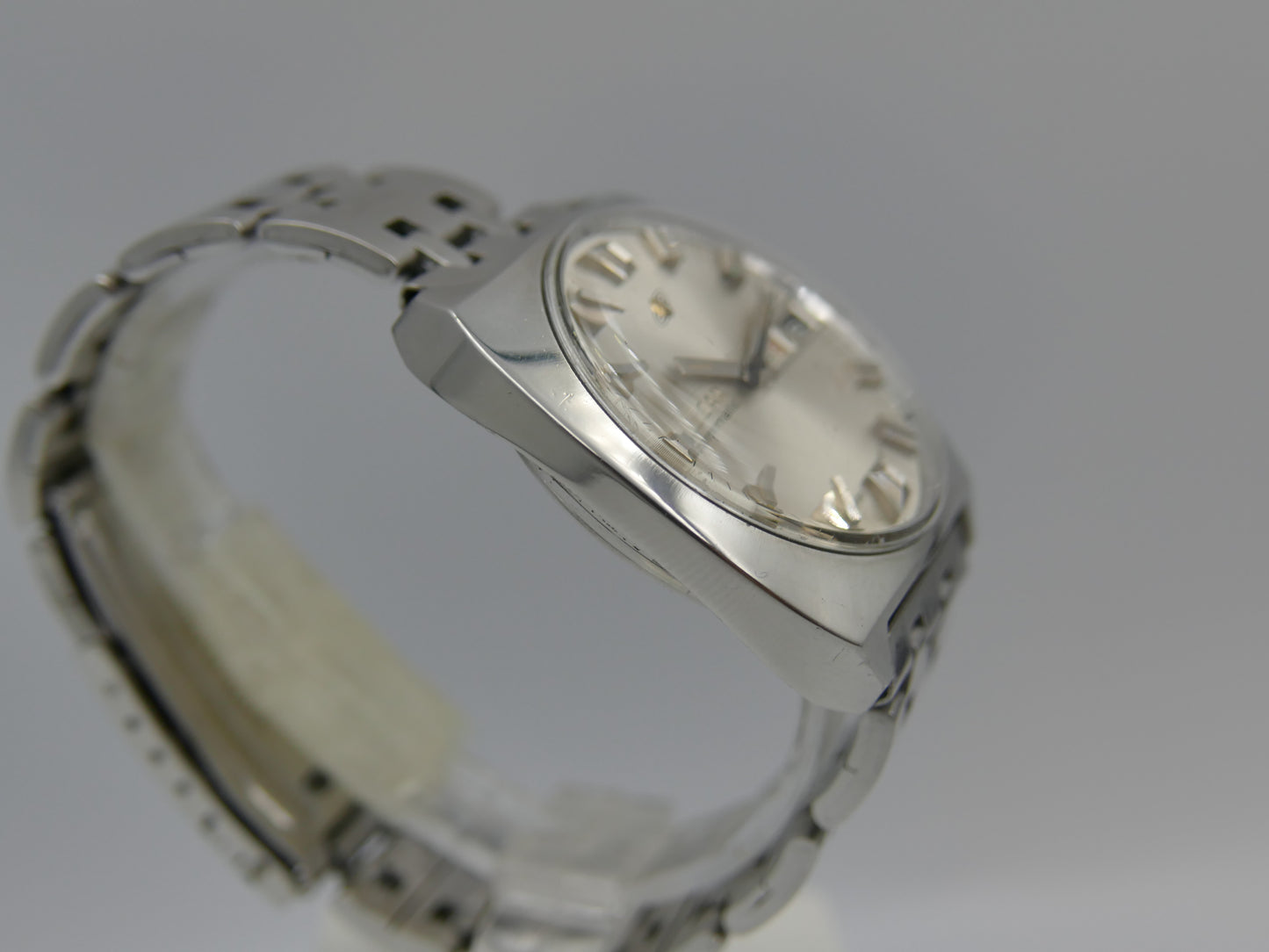 70s vintage watch mens Enicar ref. 167-01-18 automatic cal. AR 167 steel