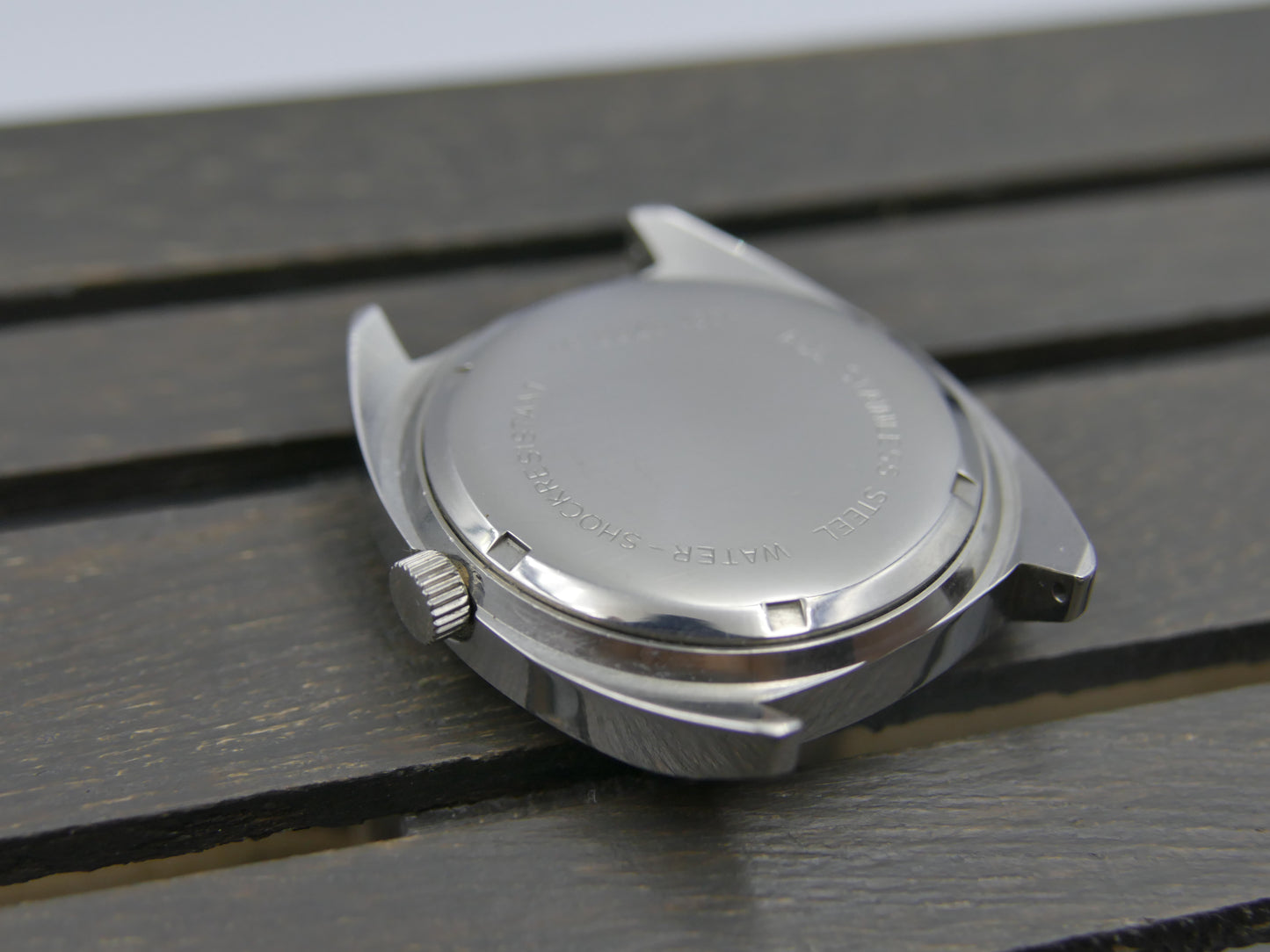 70s vintage watch mens Maril Extra Cushion Case hand wind Cal. SGT 100-1B / FE 140 SS mint