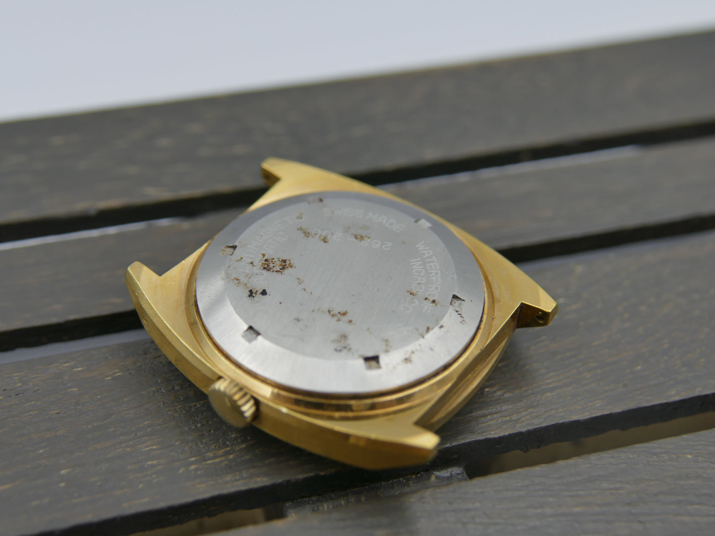 70s vintage watch mens Mulco Datovisor ref 263-200 mint