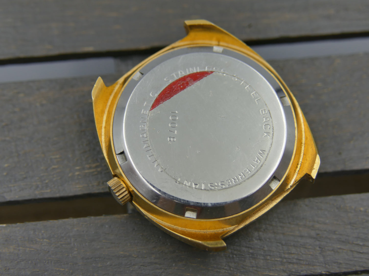 70s vintage watch mens Zephyr De Luxe hand wind Unitas 6325