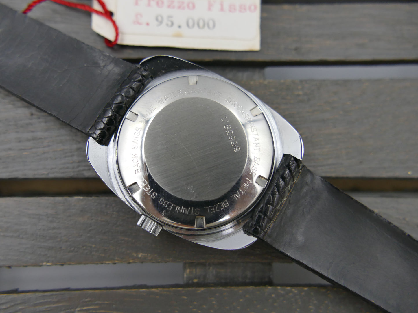 Vintage watch mens NOS Pierfa Geneve Automatic ETA 2783 w/box