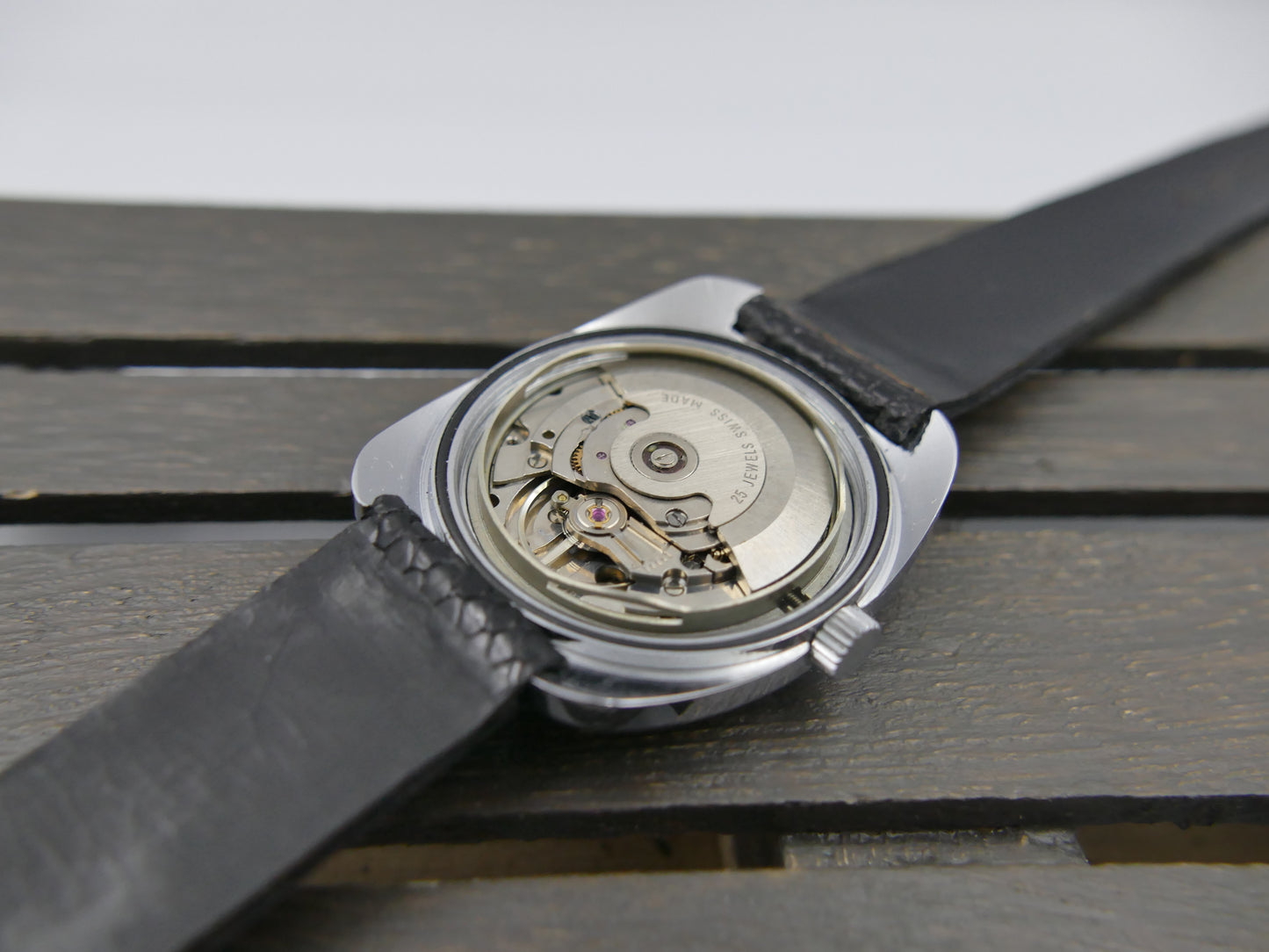 Vintage watch mens NOS Pierfa Geneve Automatic ETA 2783 w/box