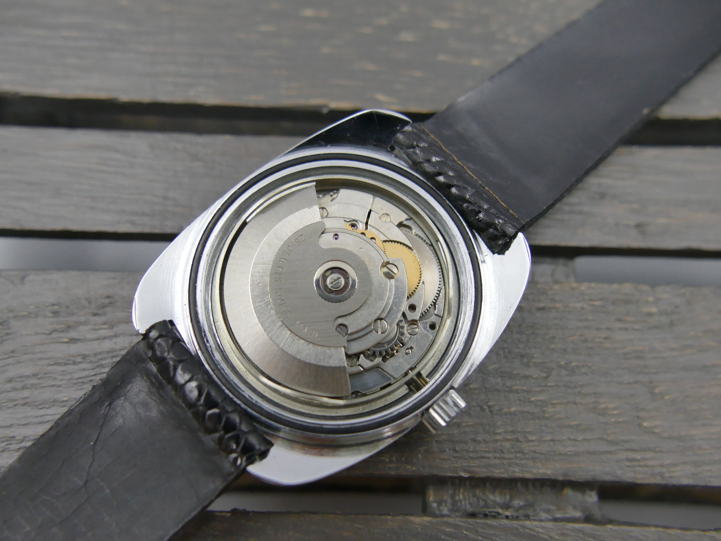 Vintage watch mens NOS Pierfa Geneve Automatic ETA 2783 w/box