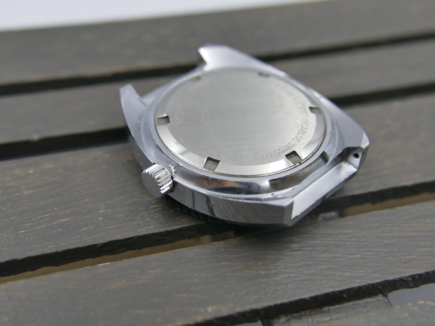 70s vintage watch mens Gracex Seabold Skin Diver Coke Bezel hand wind Cal. FHF/ST 96-4 mint