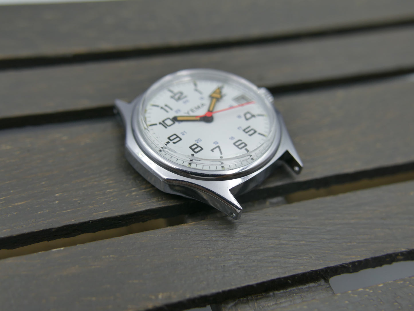 70s vintage watch Yema ref 30.E04.1 hand wind cal. 140-1c MINT