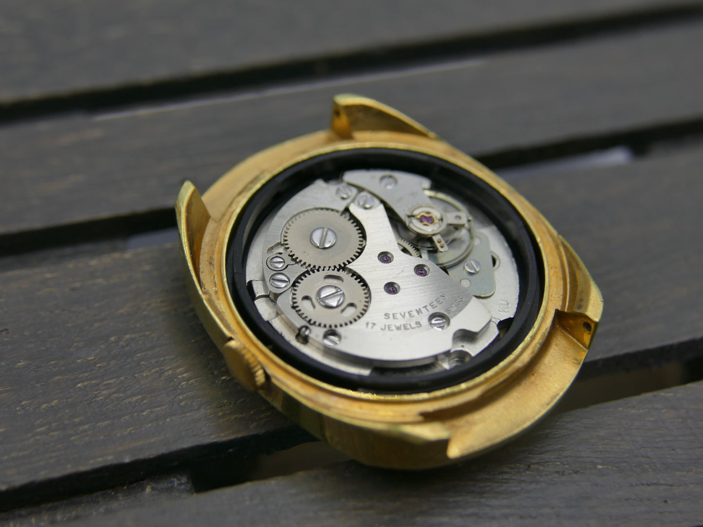 70s Vintage watch mens Jenny Swiss Unisex Manual Wind Cal. ST 1950