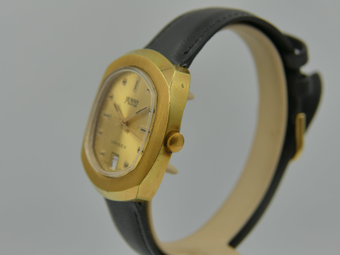 70s Vintage watch mens Jenny Swiss Unisex Manual Wind Cal. ST 1950