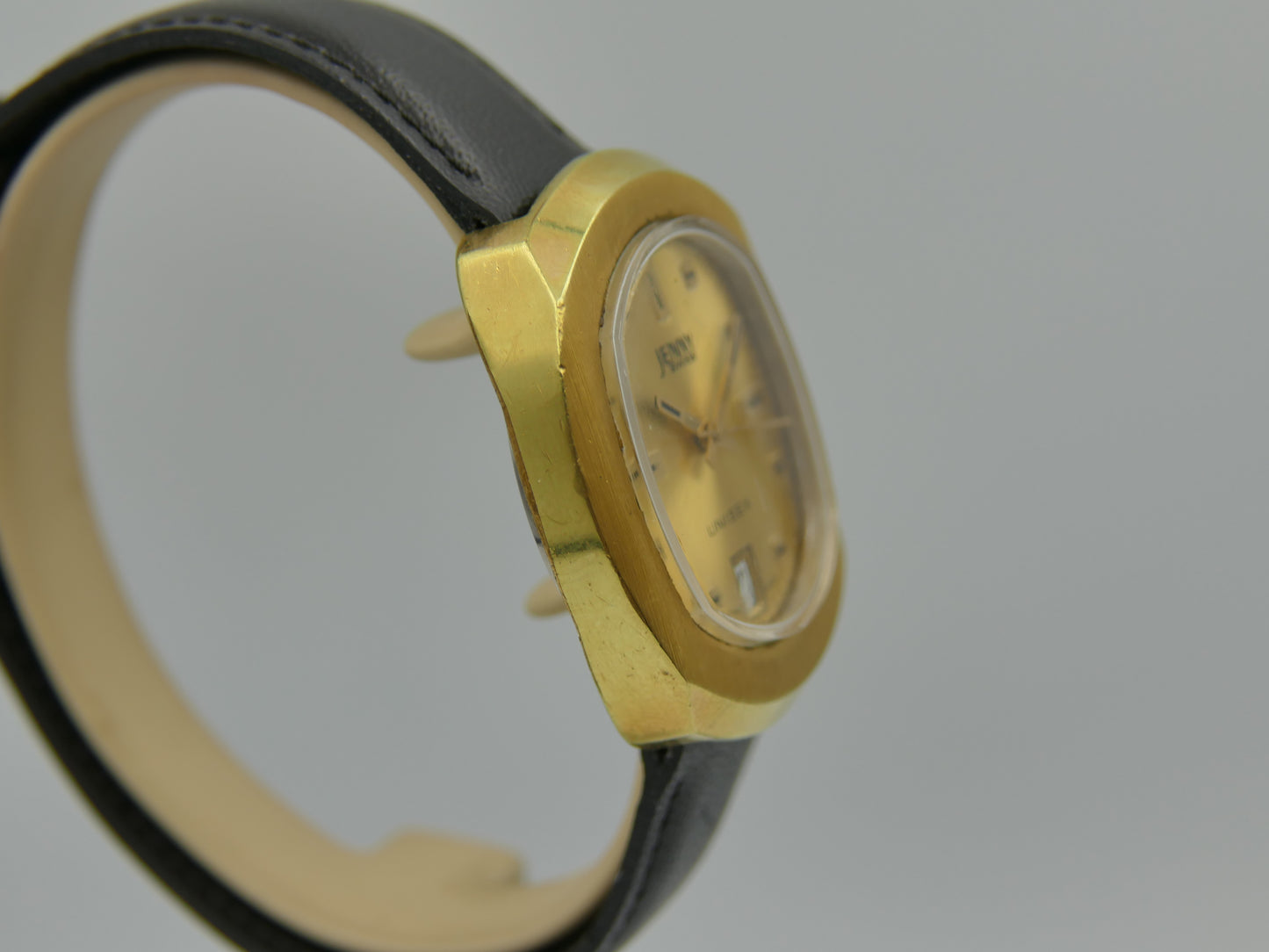 70s Vintage watch mens Jenny Swiss Unisex Manual Wind Cal. ST 1950