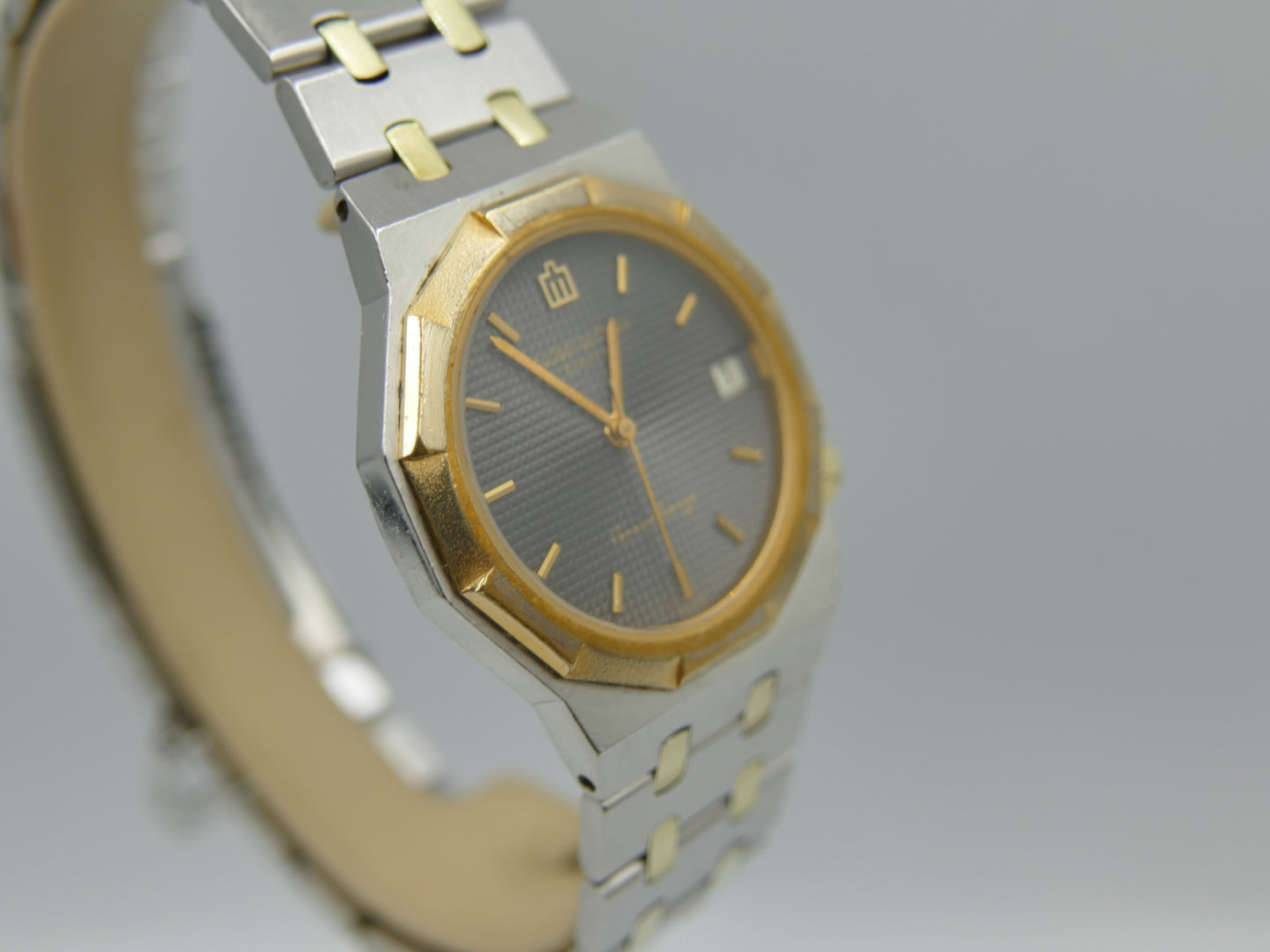 80s Vintage watch Michel Herbelin Grand Large 8230 T Royal Oak Style  FE 7221