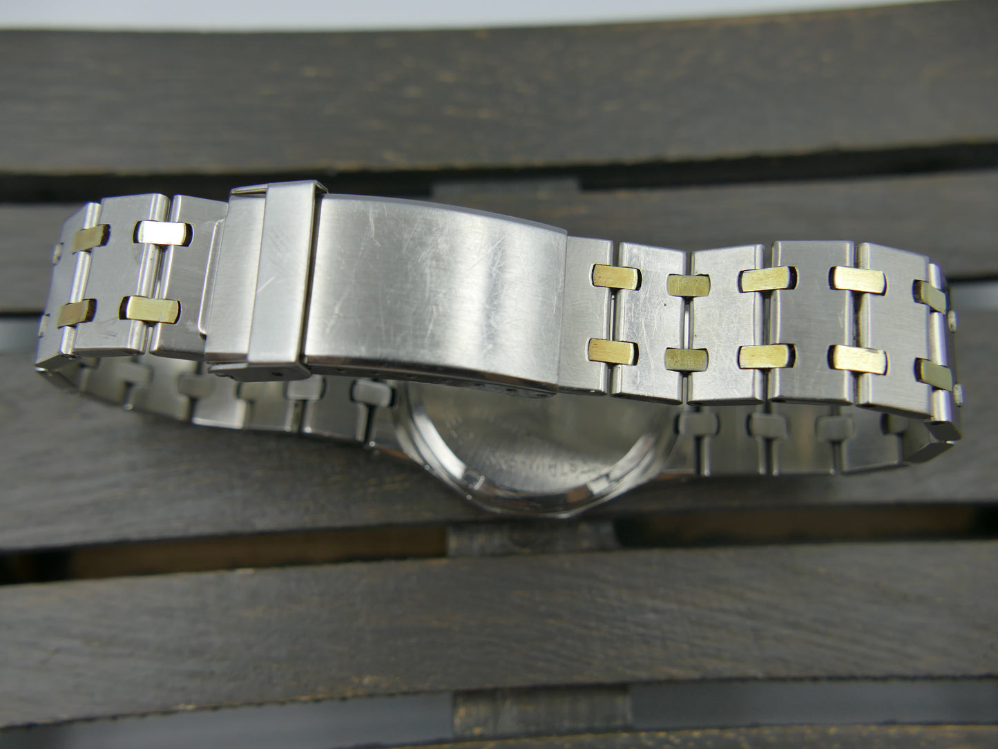 80s Vintage watch Michel Herbelin Grand Large 8230 T Royal Oak Style  FE 7221