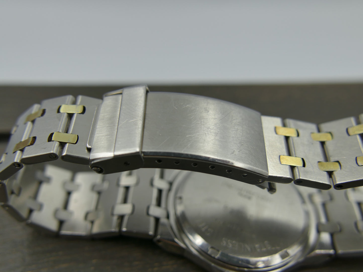 80s Vintage watch Michel Herbelin Grand Large 8230 T Royal Oak Style  FE 7221