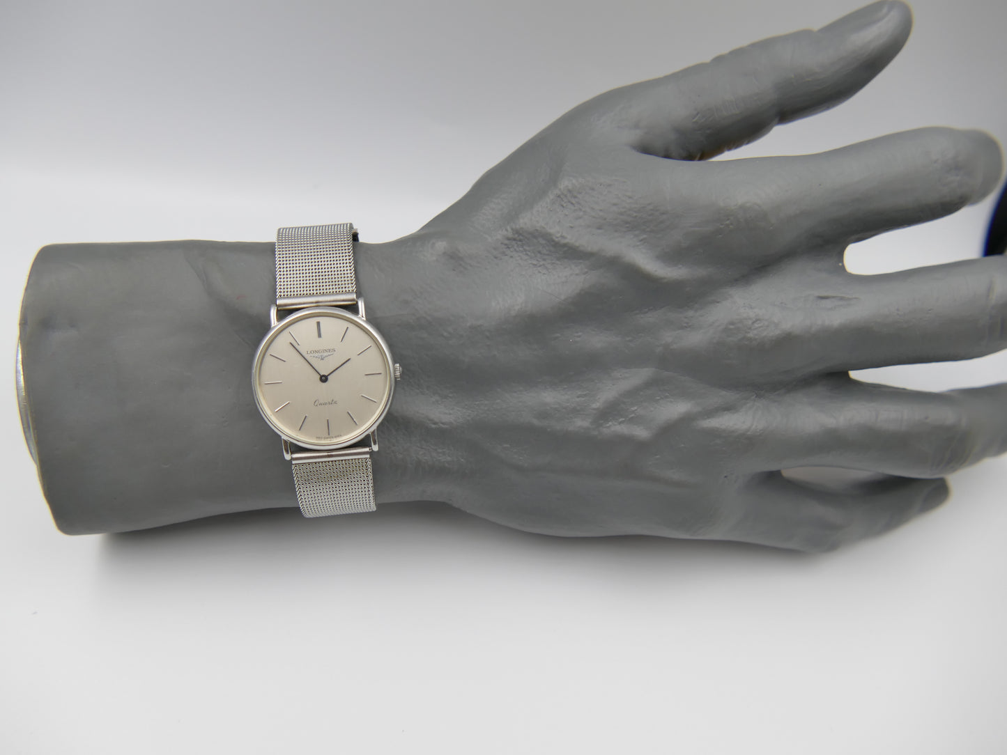 80s vintage watch dress Longines presence ref 960 6156 1 steel