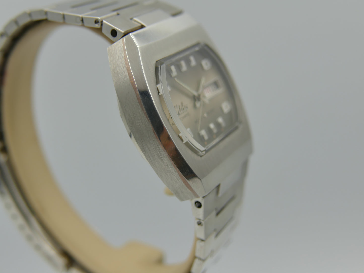 70s vintage watch Mido multi star ref 1869 automatic eta 2789 brown NOS