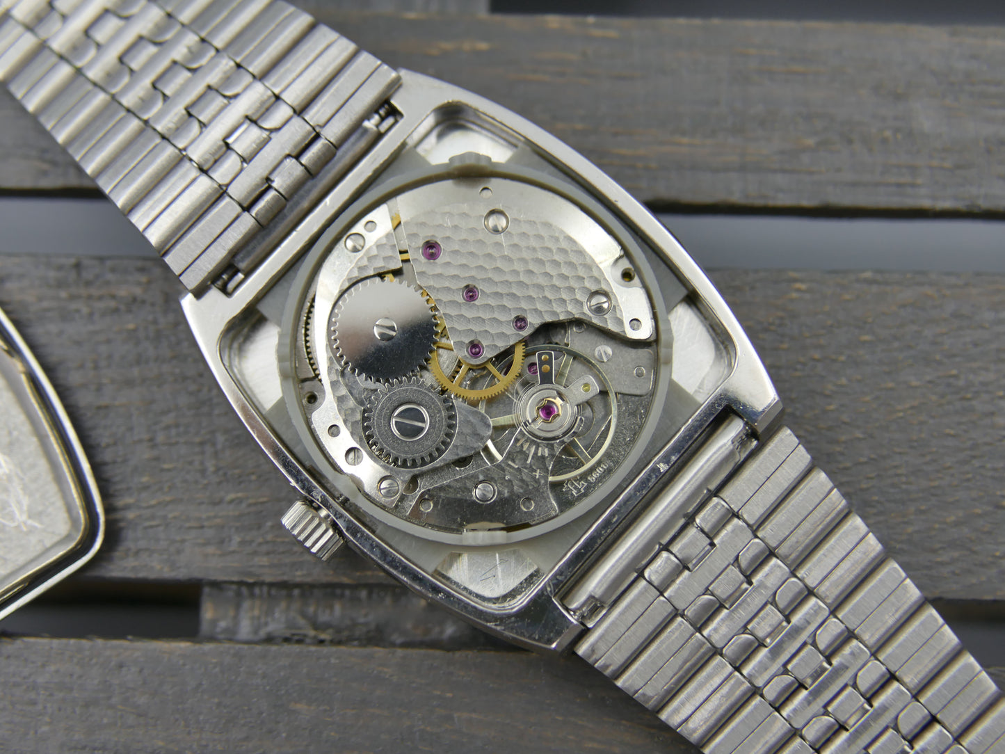 70s vintage watch mens NOS Duward Diplomatic Ref. 14104 hand wind FE 5601