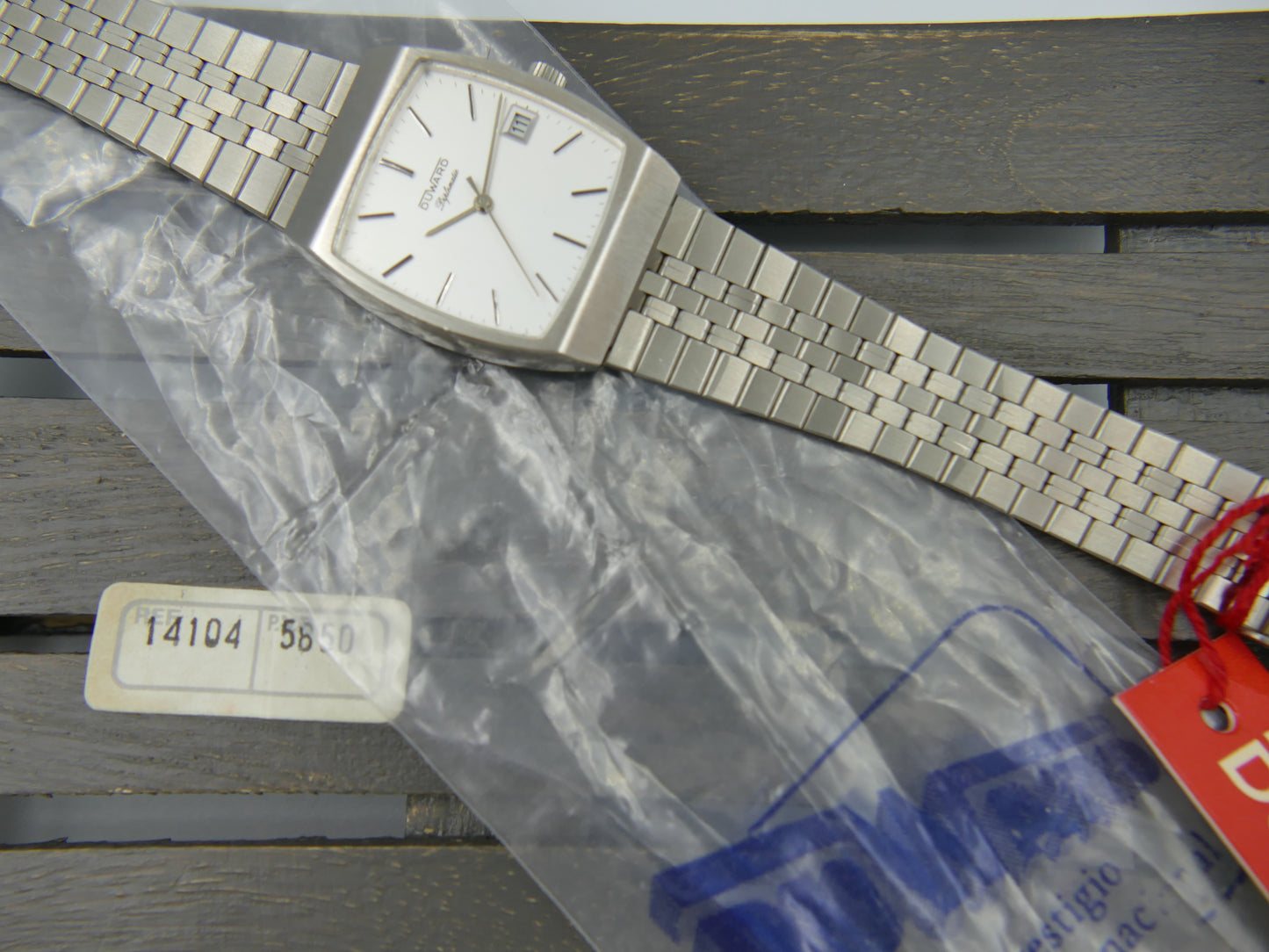 70s vintage watch mens NOS Duward Diplomatic Ref. 14104 hand wind FE 5601