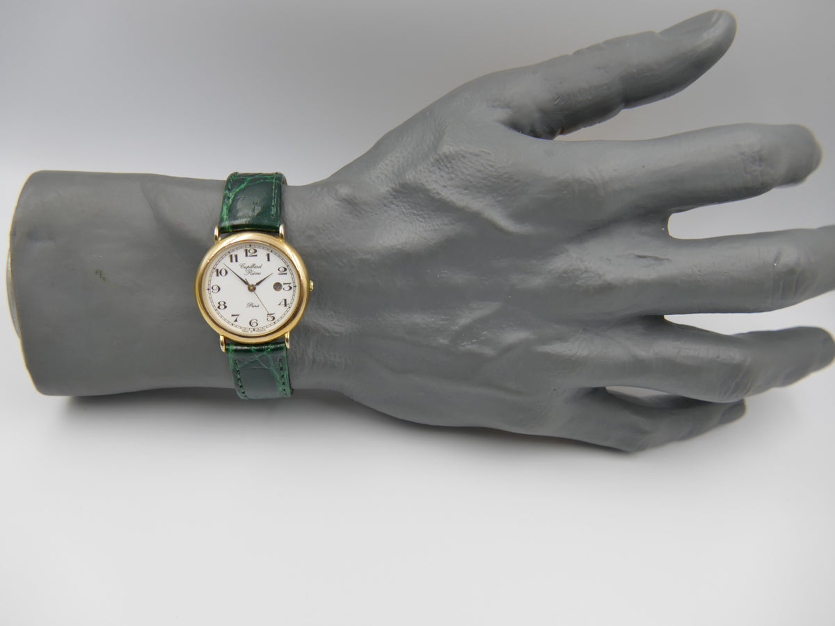 80s vintage watch mens Cupillard Rieme ref 58066 with box
