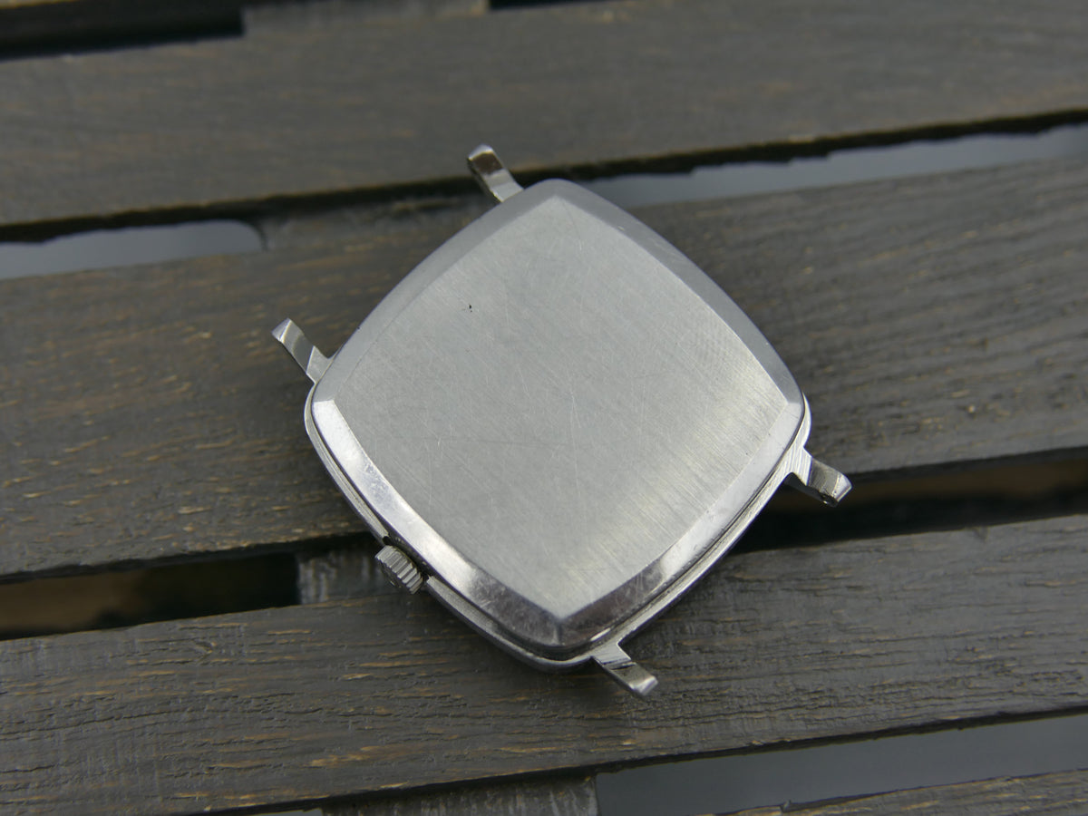 70s vintage watch mens square Omega Geneve ref. 162.0060 automatic cal 1012 serviced