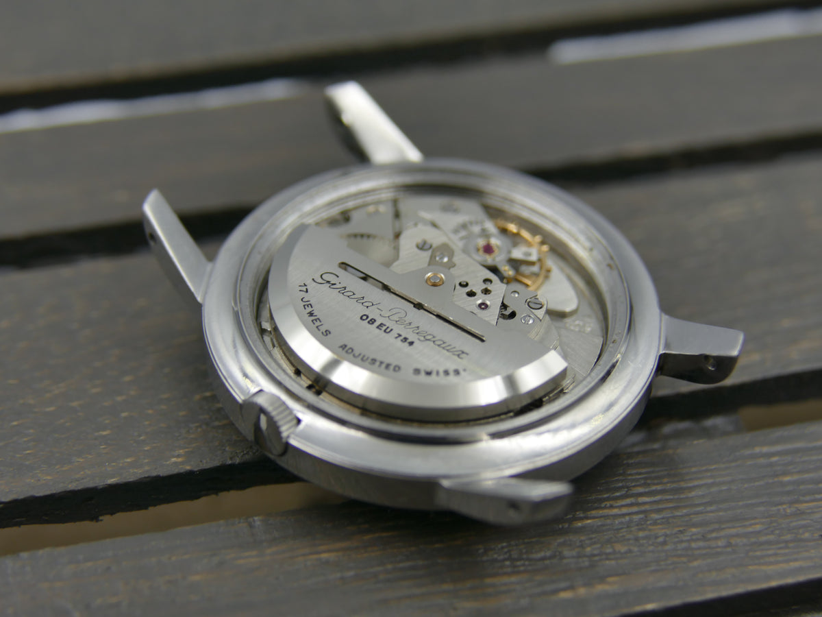 50s vintage watch mens Girard Perregaux Gyromatic AS 1361 N tropical serviced
