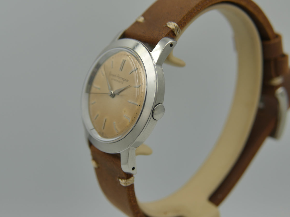 50s vintage watch mens Girard Perregaux Gyromatic AS 1361 N tropical serviced