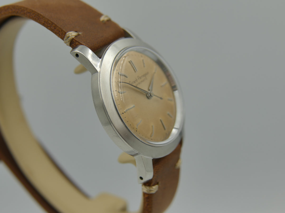 50s vintage watch mens Girard Perregaux Gyromatic AS 1361 N tropical serviced