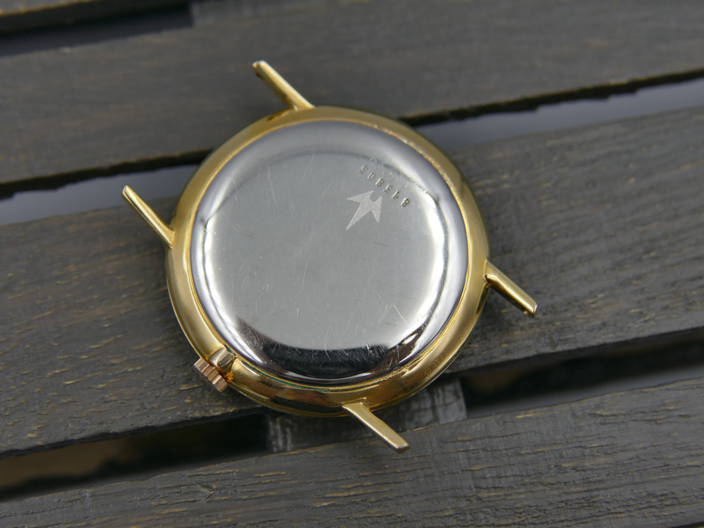 60s vintage watch mens Buren ref. 813803 hand wind cal 280 linen bezel serviced