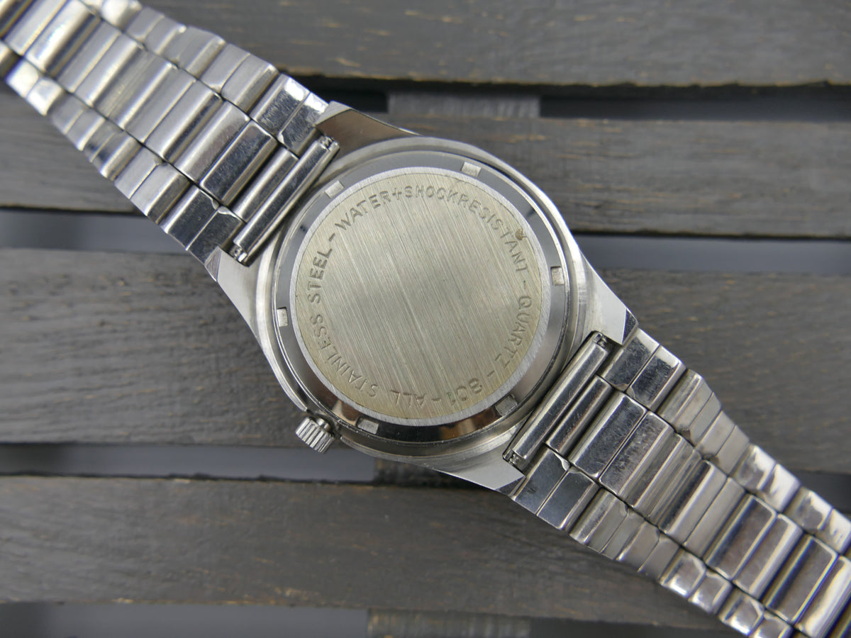 80s vintage watch mens NOS Difor "Royal Oak" Historic SSIH 5500 Quartz