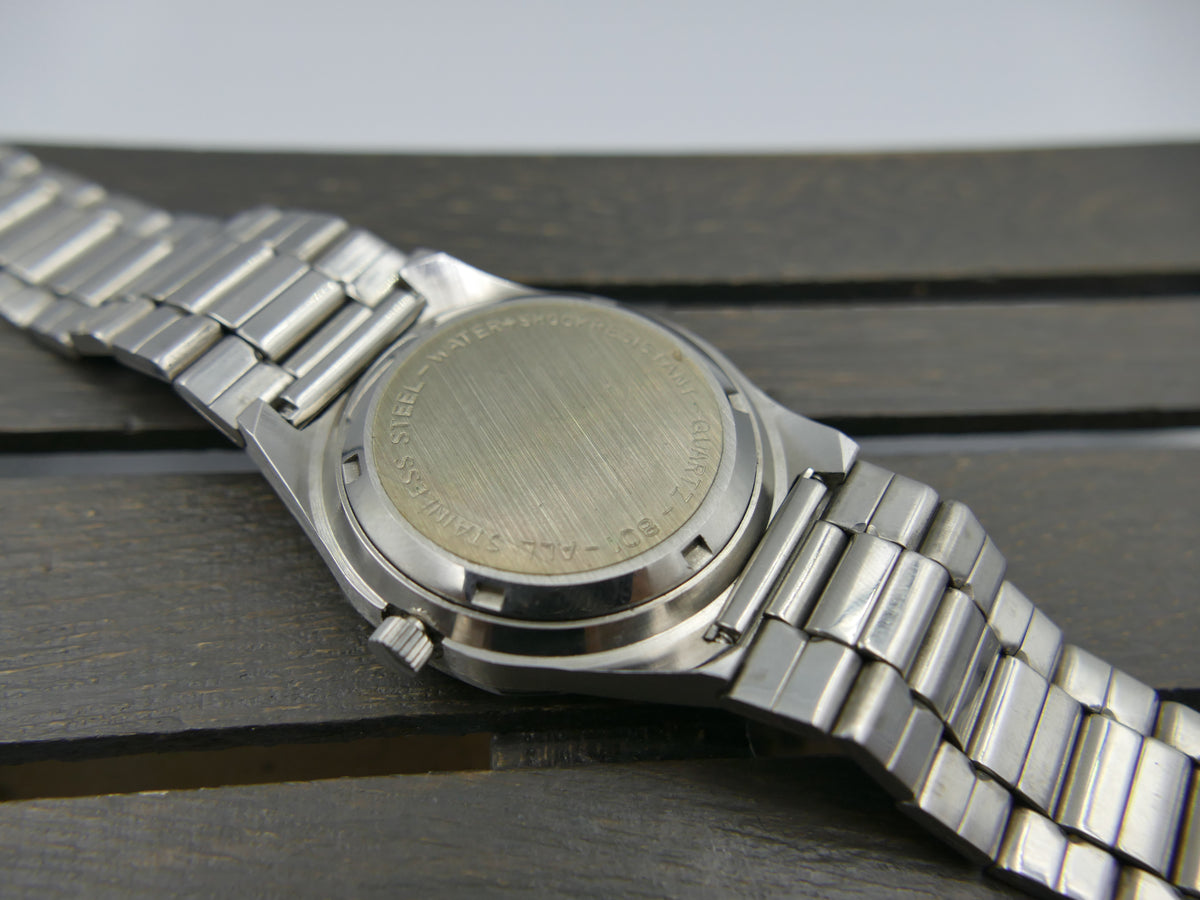 80s vintage watch mens NOS Difor "Royal Oak" Historic SSIH 5500 Quartz